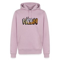 Hoodie Köln "Skyline Sunset" - Altrosa