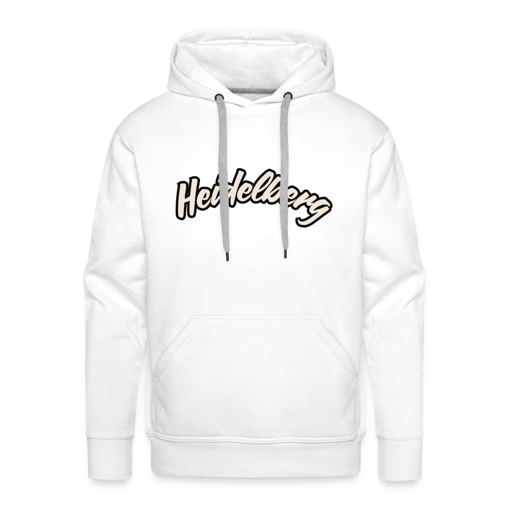 Hoodie Heidelberg "Graffiti Tag White" - Weiß