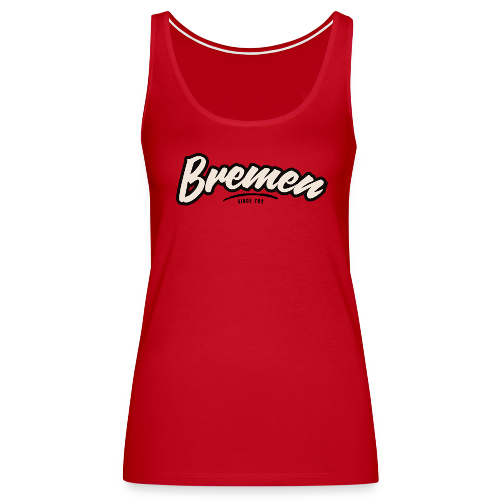 Tanktop Ladies Bremen "Graffiti Tag" - Rot