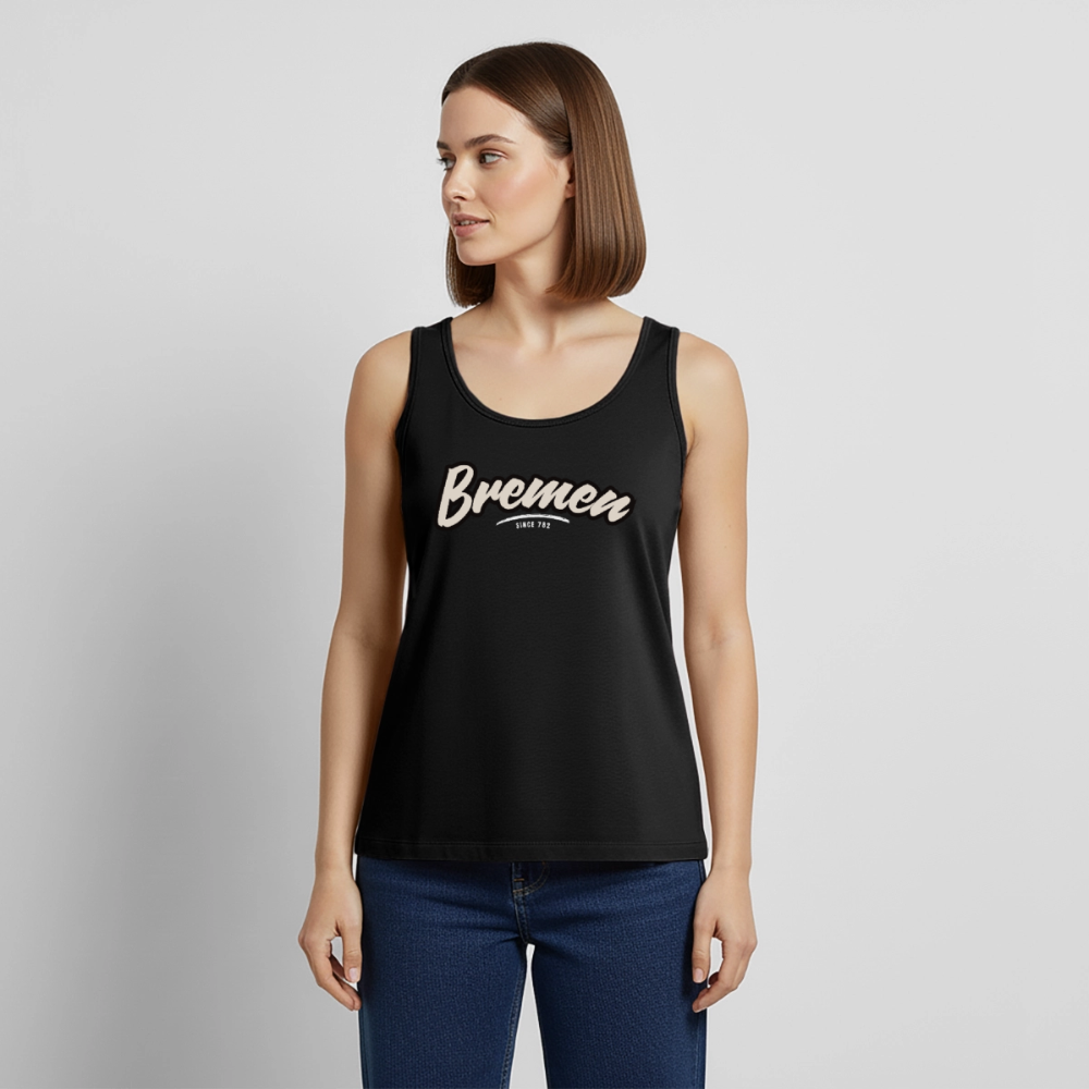 Tanktop Ladies Bremen "Graffiti Tag White" - Schwarz