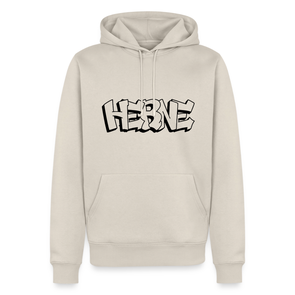 Hoodie Herne "Graffiti" Dark Edition - Beige