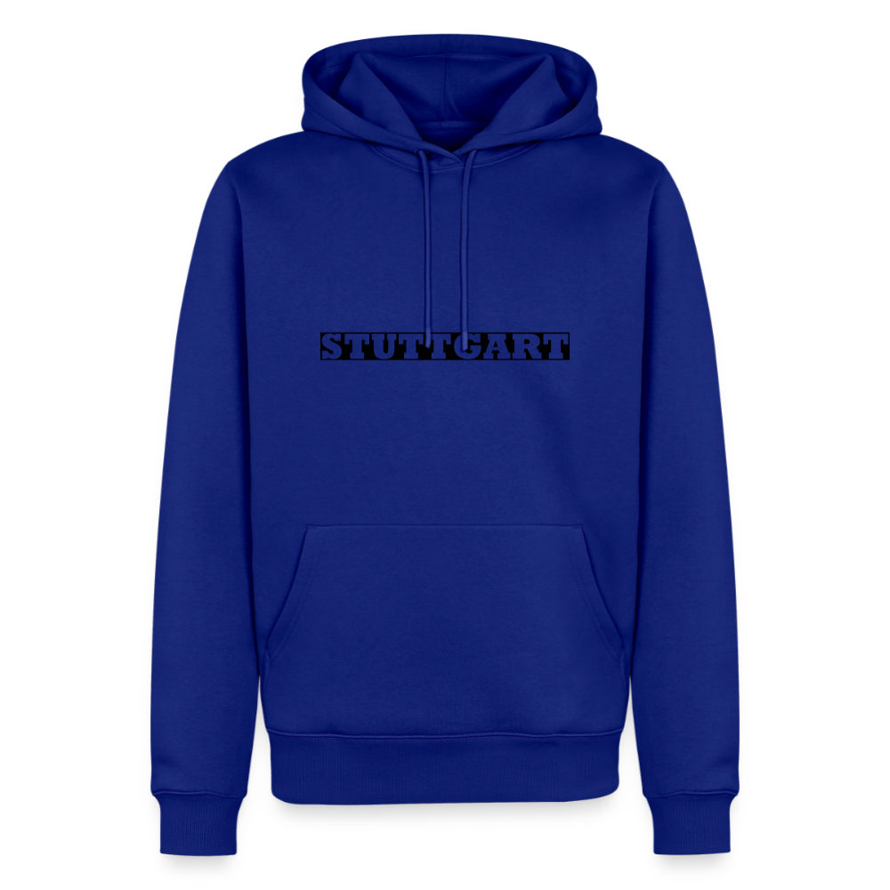 Hoodie Stuttgart "Bold" Dark Edition - Royalblau