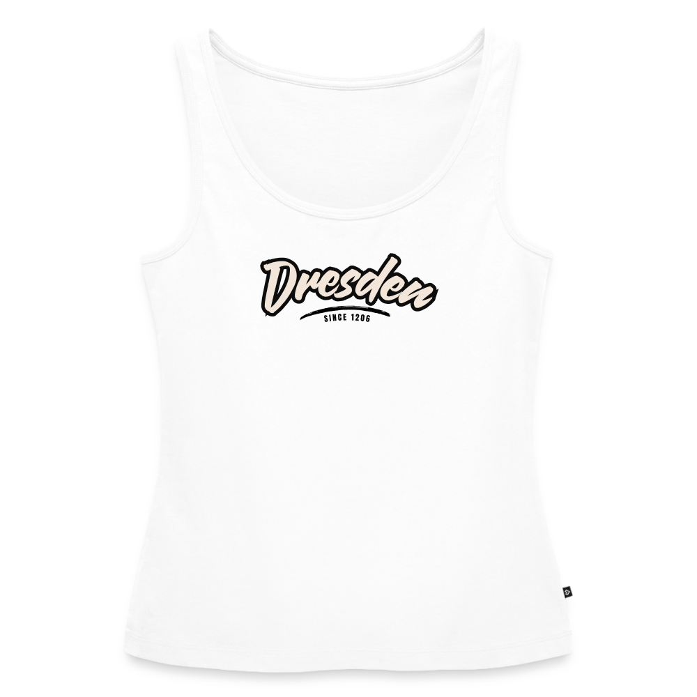 Tanktop Ladies Dresden "Graffiti Tag" - Weiß