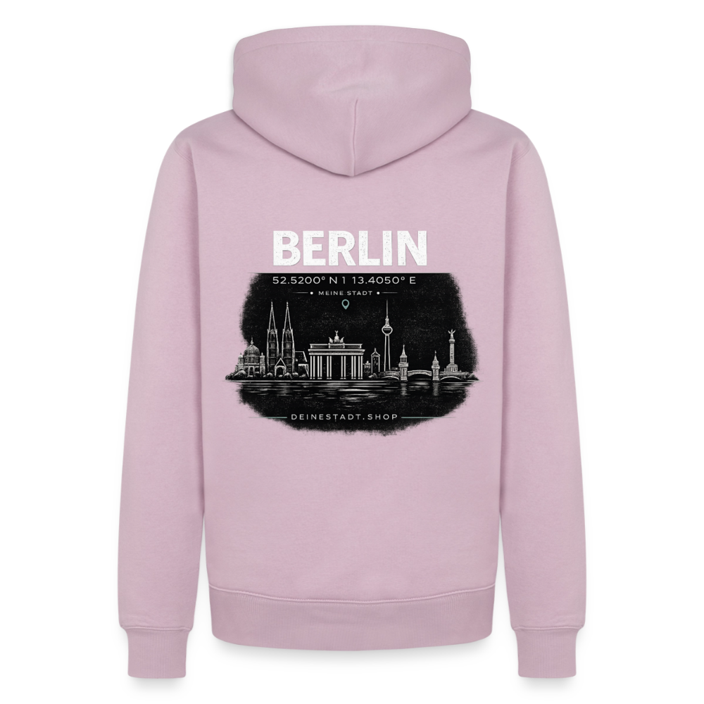 Hoodie Berlin "Skyline" - Altrosa