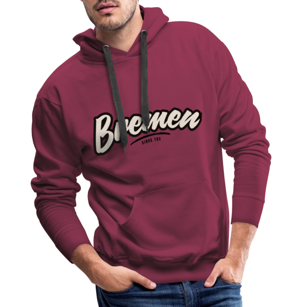 Hoodie Bremen "Graffiti Tag" - Bordeaux