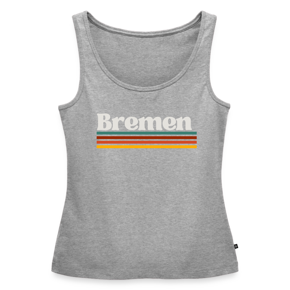 Tanktop Ladies Bremen "Retro" - Grau meliert