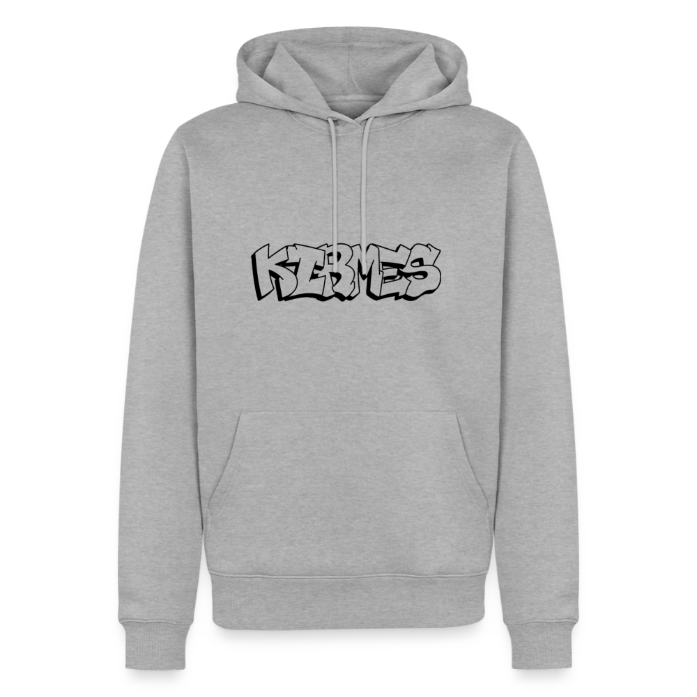 Hoodie Kirmes "Graffiti" Dark Edition - Grau meliert