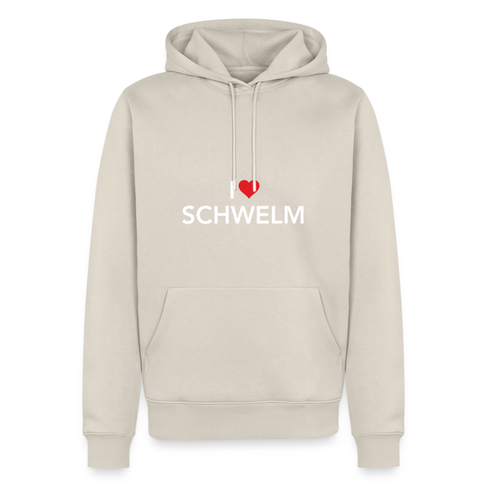 Hoodie I Love Schwelm - Beige