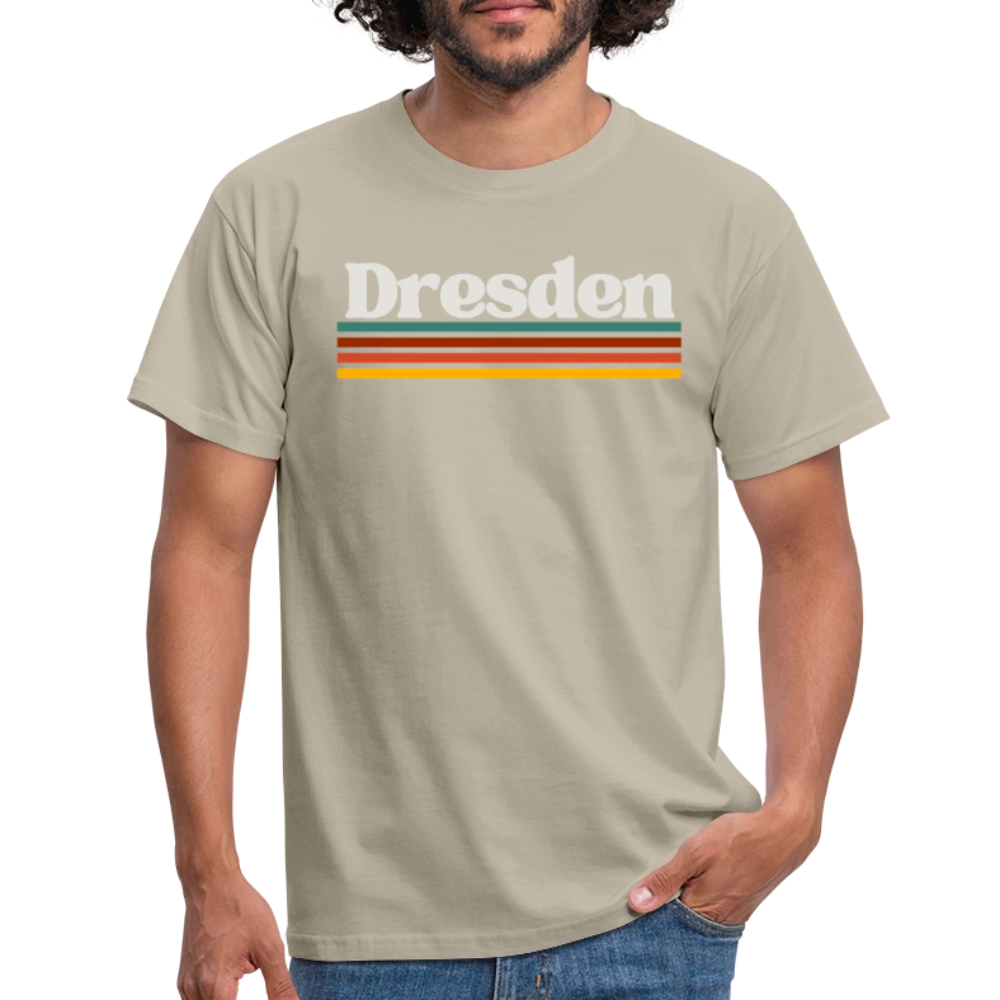 T-Shirt Dresden "Retro" - Sandbeige