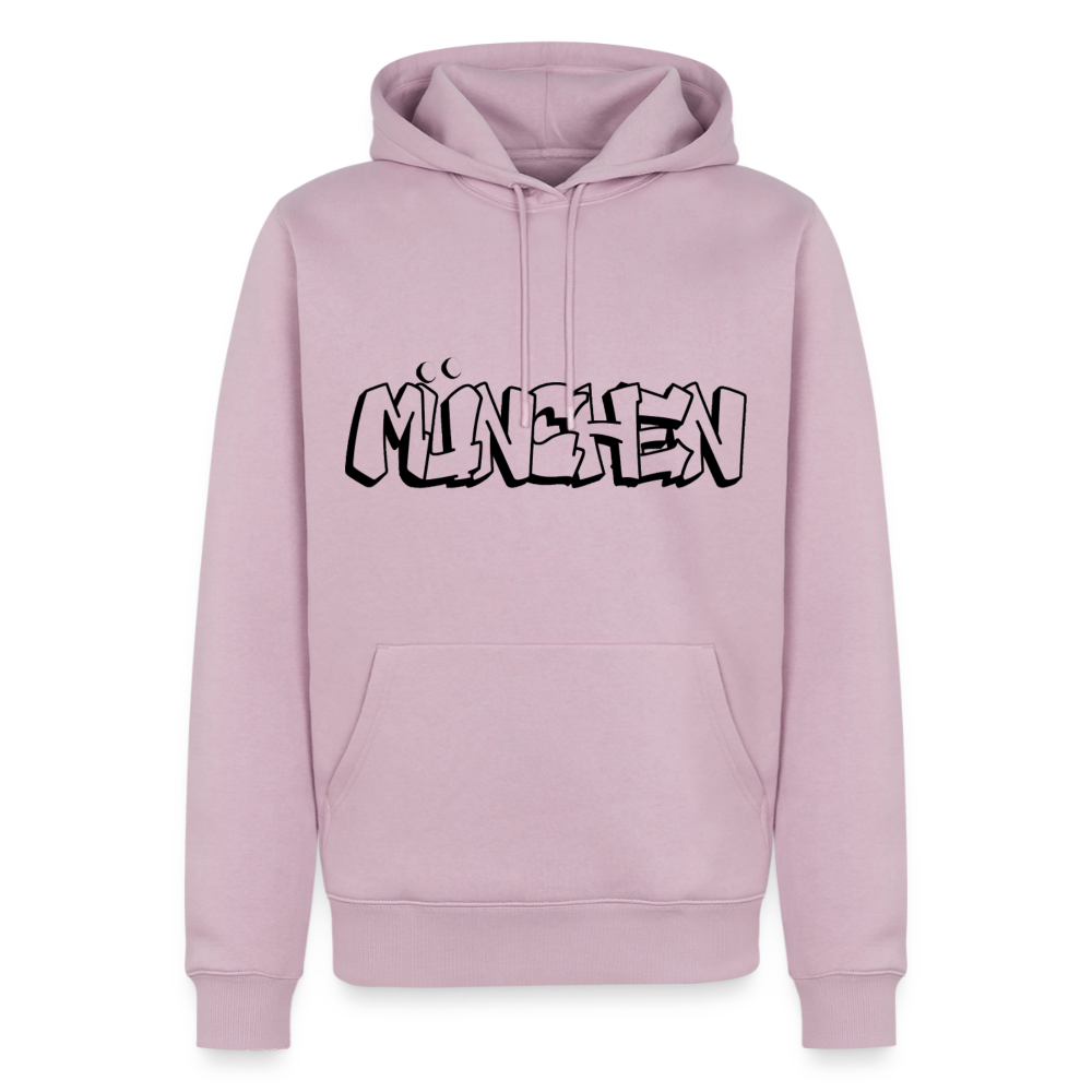 Hoodie München "Graffiti" Dark Edition - Altrosa