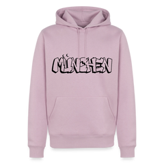 Hoodie München "Graffiti" Dark Edition - Altrosa