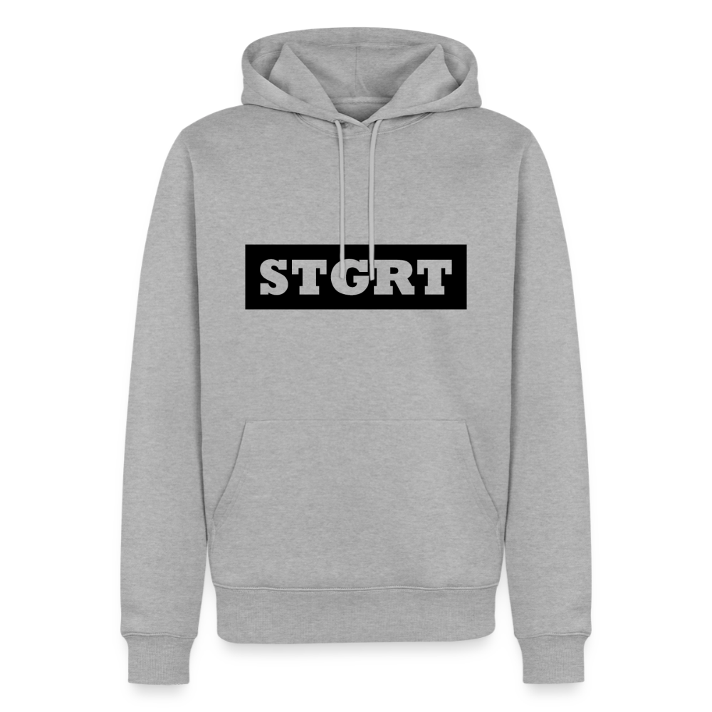 Hoodie Stuttgart "STGRT" Dark Edition - Grau meliert