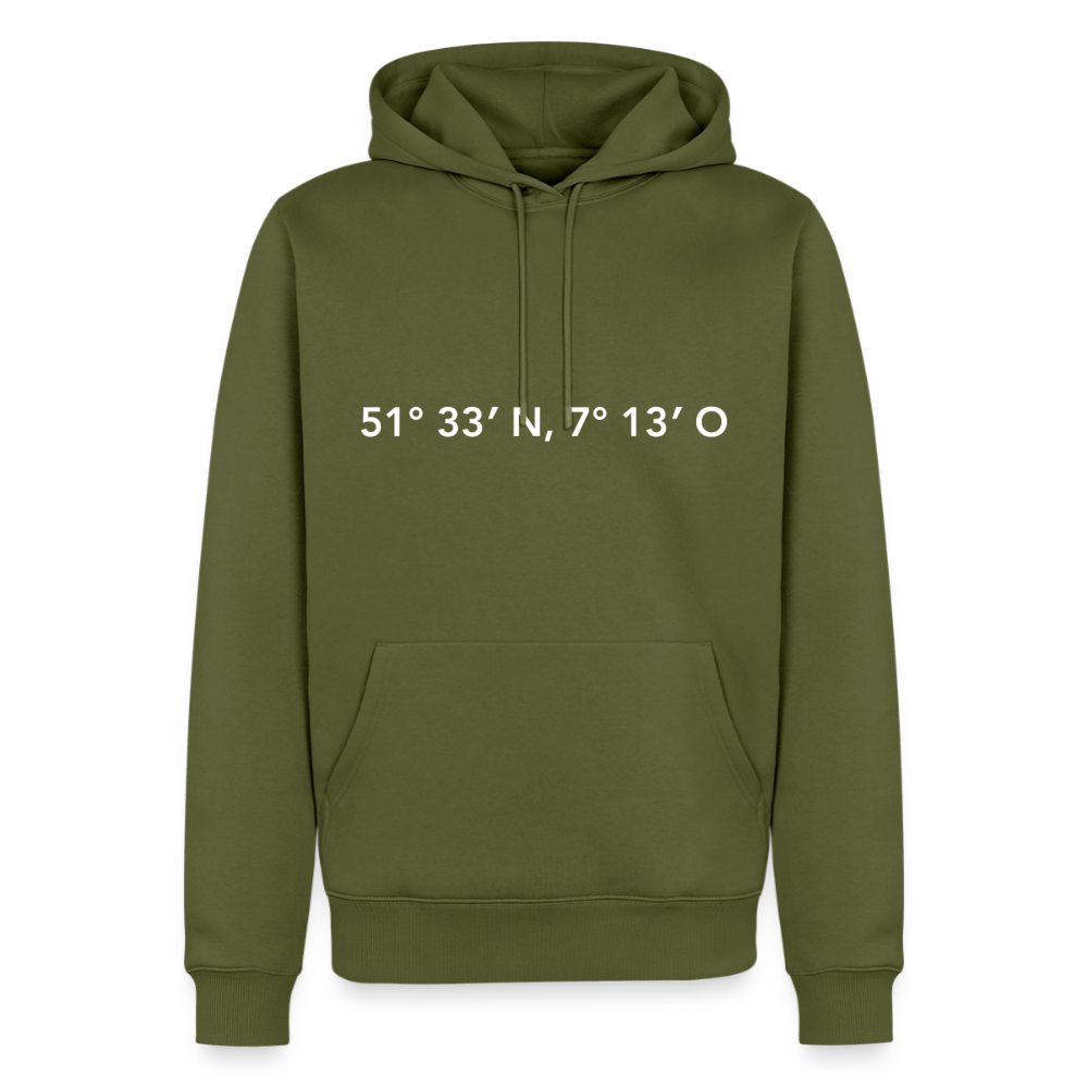 Hoodie Herne "GPS" Bright Edition - Khaki