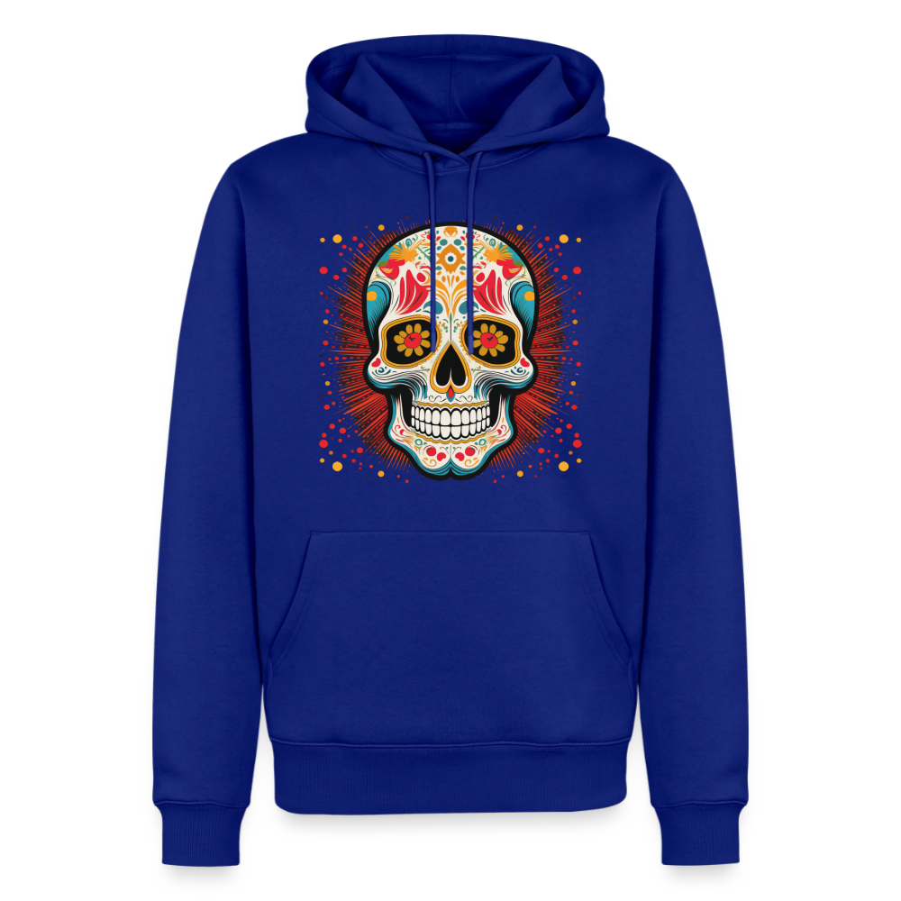 Hoodie Mexico "Craneo Dos" - Royalblau