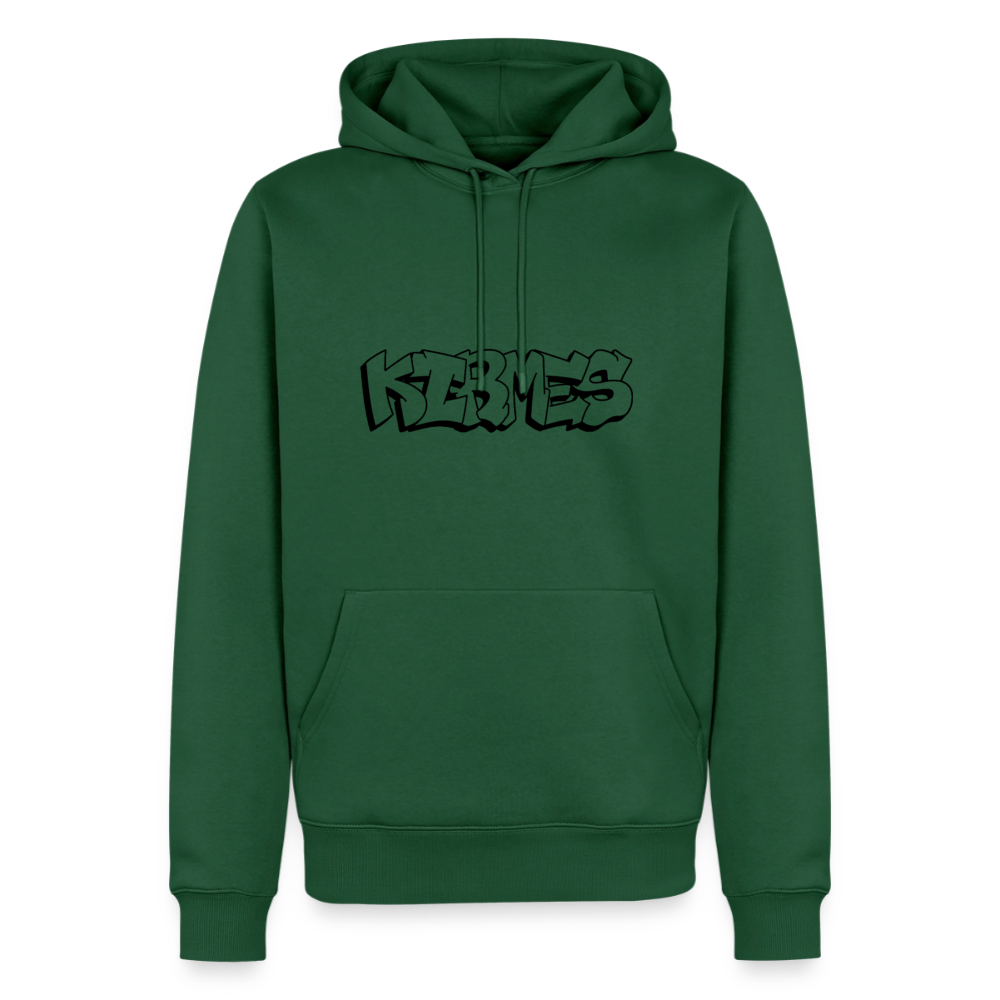 Hoodie Kirmes "Graffiti" Dark Edition - Flaschengrün