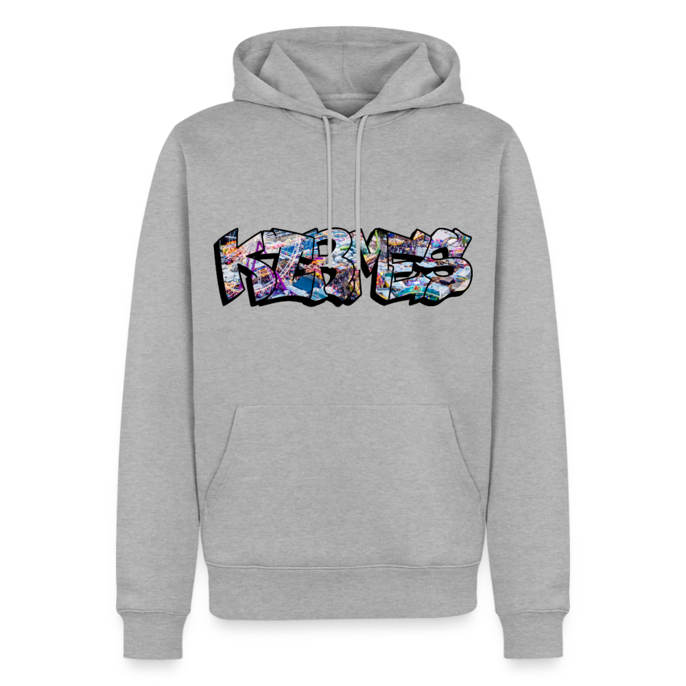 Hoodie "Kirmes" - Grau meliert