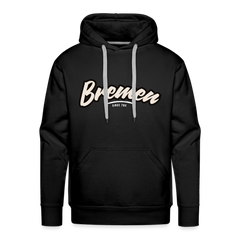 Hoodie Bremen "Graffiti Tag White" - Schwarz