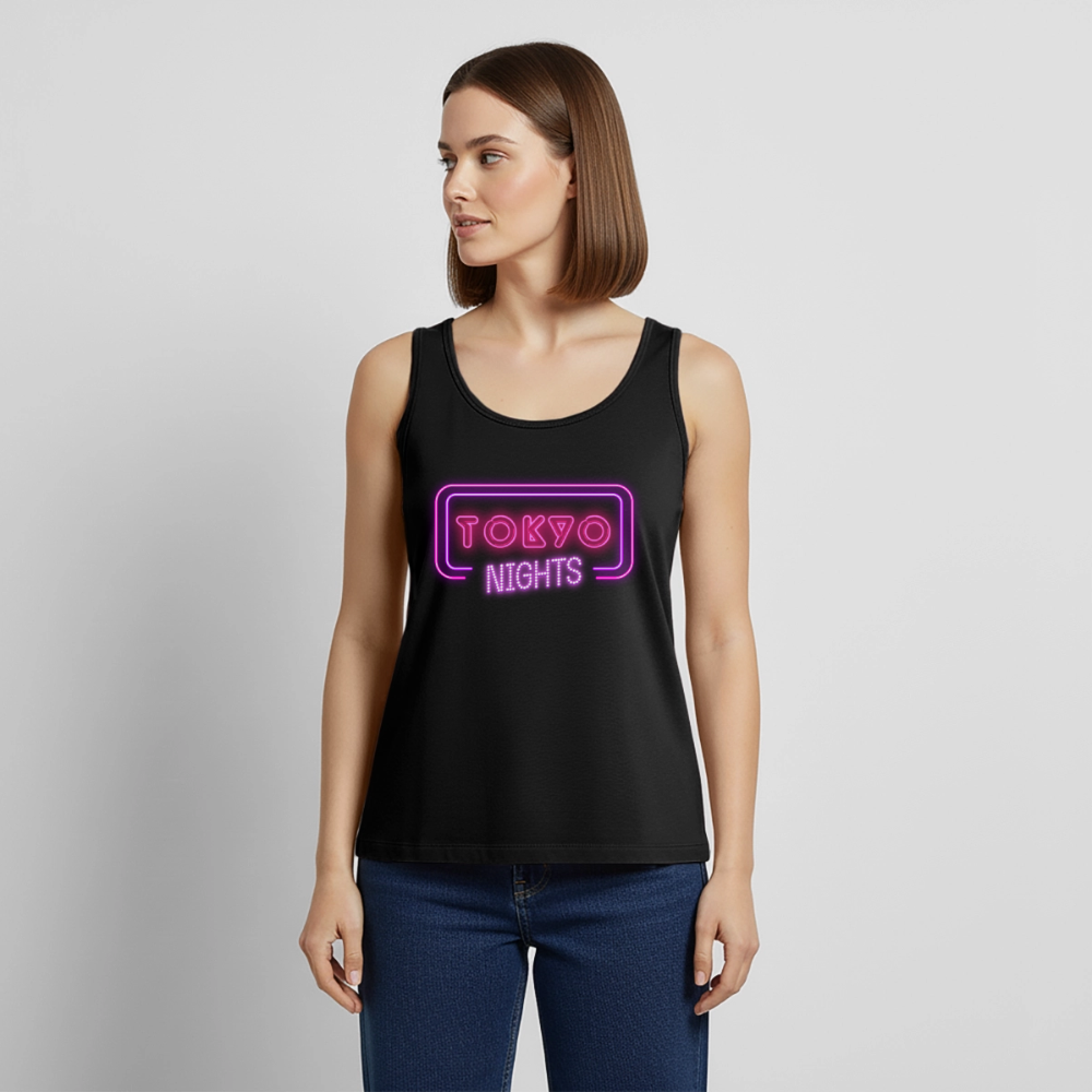 Tanktop Ladies Japan "Tokyo Nights" - Schwarz