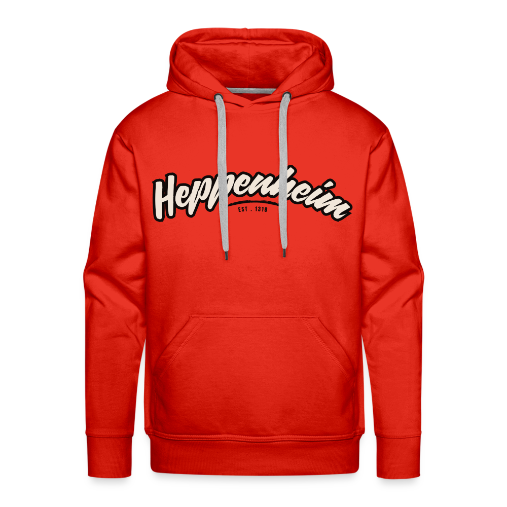 Hoodie Heppenheim "Graffiti Tag" - Rot
