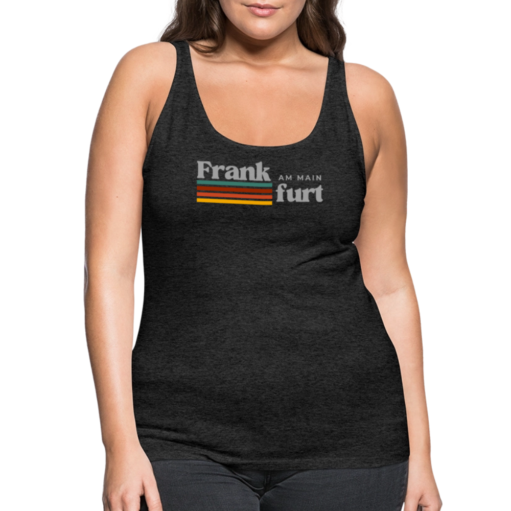 Tanktop Ladies Frankfurt (Main) "Retro" - Anthrazit