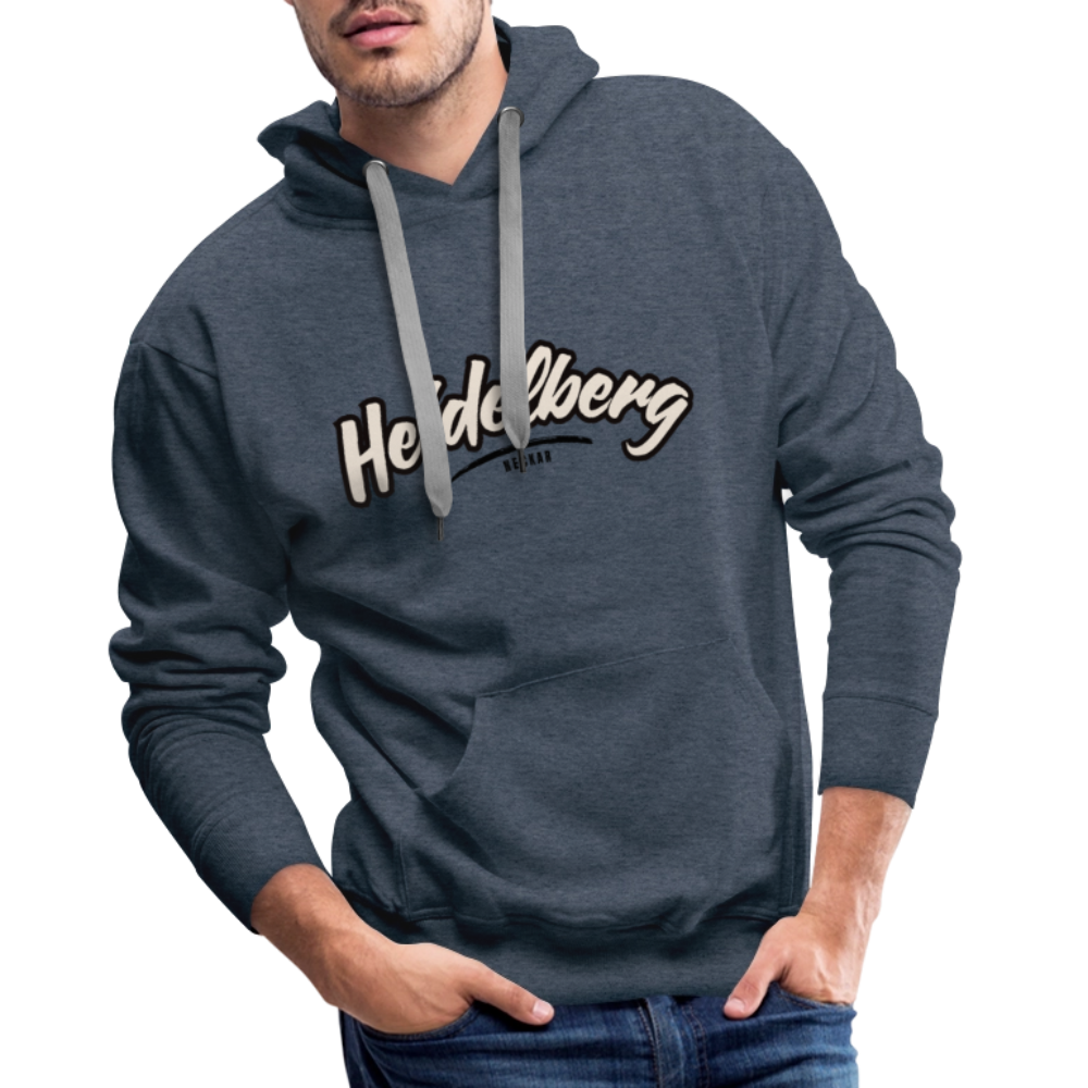 Hoodie Heidelberg "Graffiti Tag" - Jeansblau