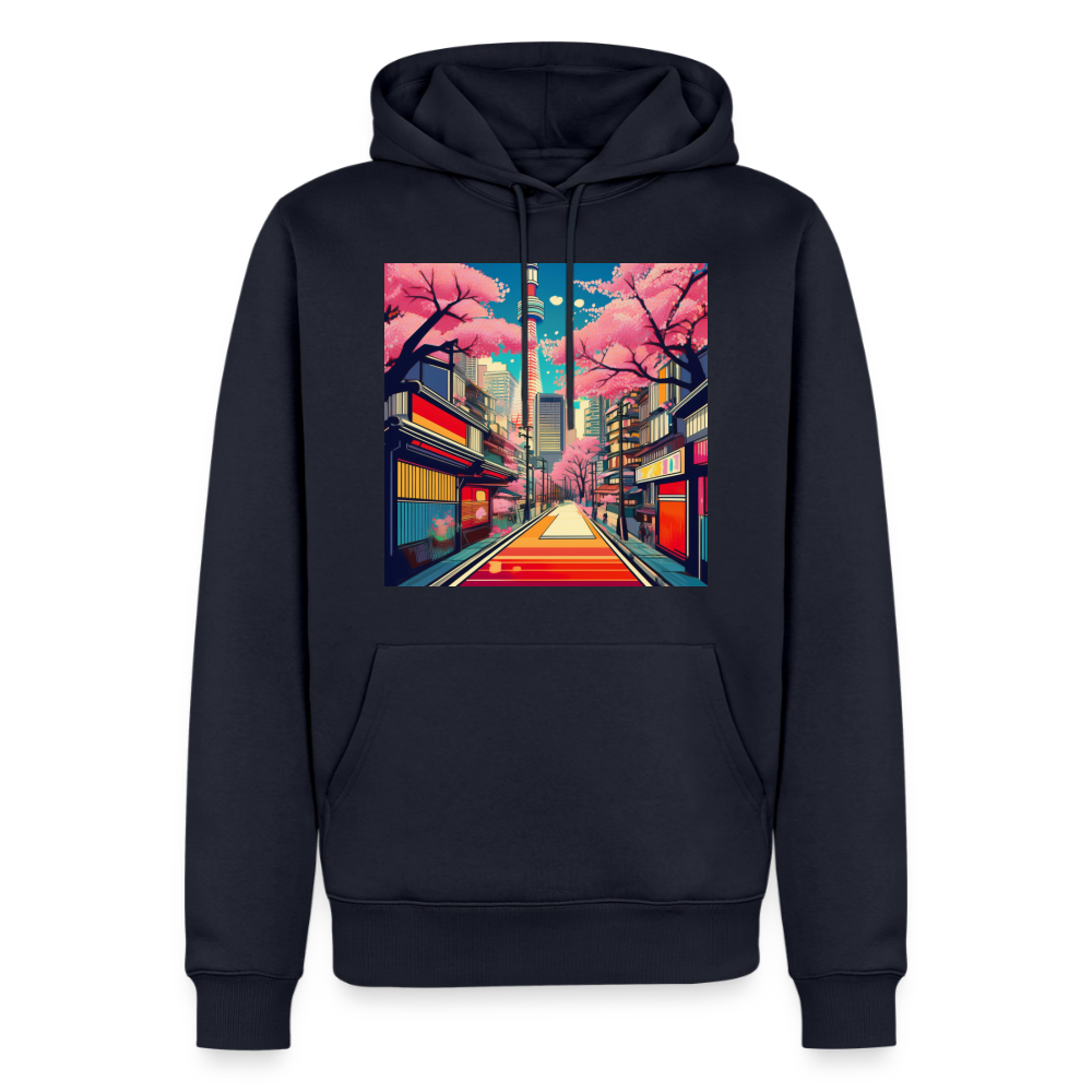 Hoodie Japan "Tokyo" - Navy