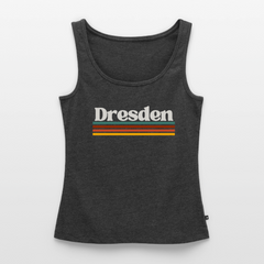 Tanktop Ladies Dresden "Retro" - Anthrazit meliert
