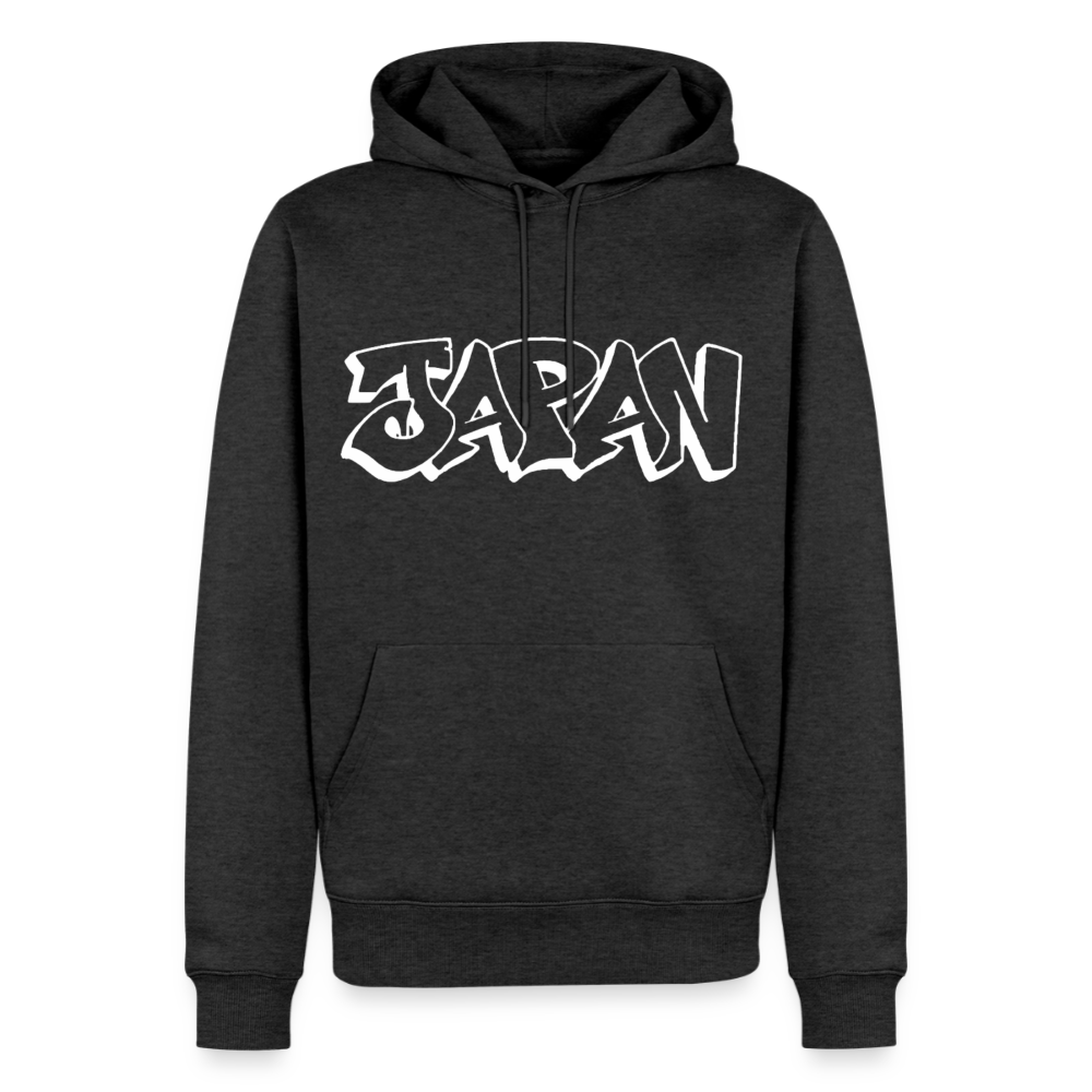 Hoodie Japan Graffiti "JP Bright Edition" - Anthrazit meliert