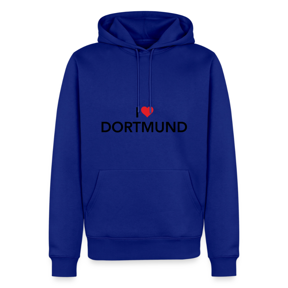 Hoodie "I Love Dortmund" Bright Edition - Royalblau