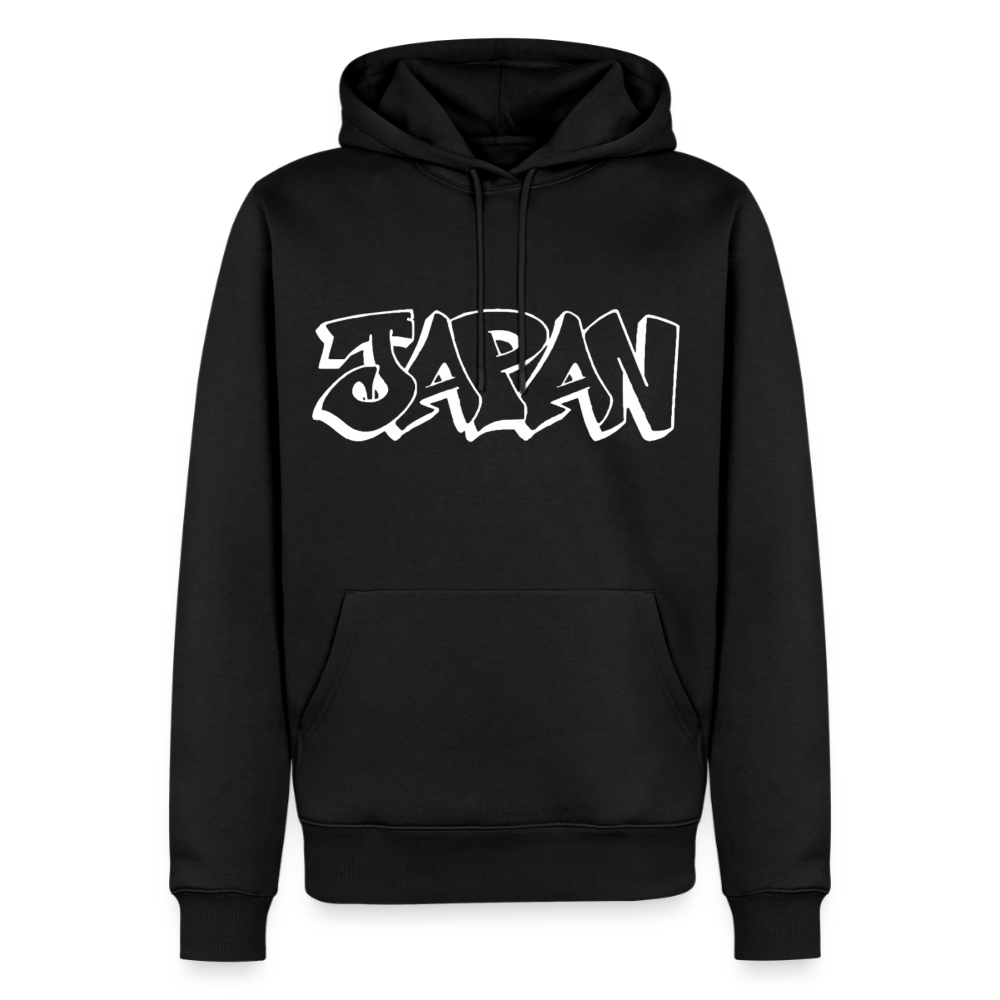 Hoodie Japan Graffiti "JP Bright Edition" - Schwarz