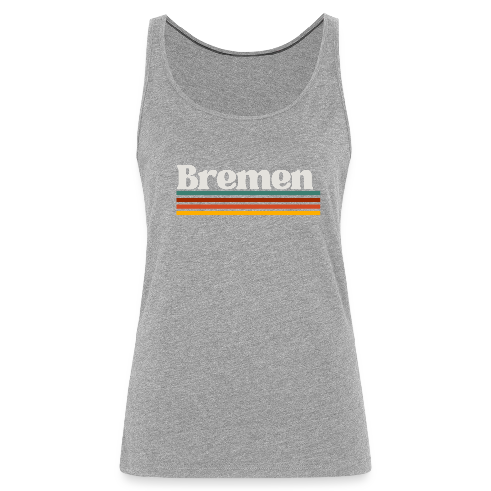 Tanktop Ladies Bremen "Retro" - Grau meliert