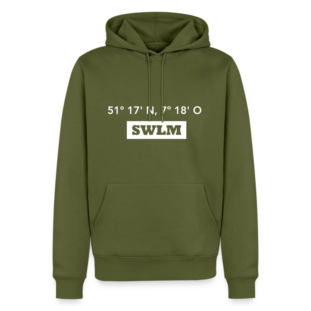 Hoodie Schwelm "SWLM GPS" Bright Edition - Khaki