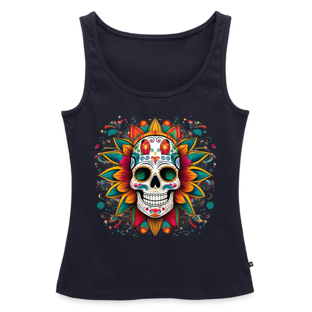 Tanktop Ladies Mexico "Craneo" - Navy