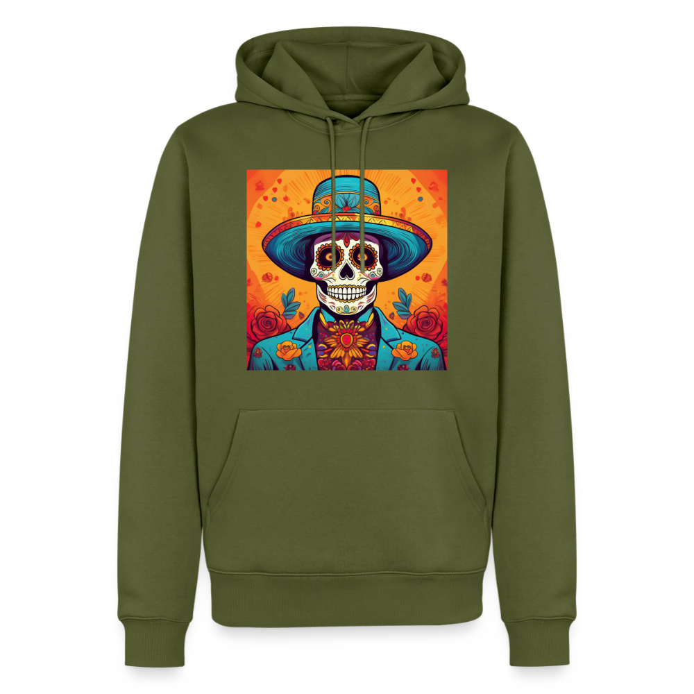 Hoodie Mexico "Hombre Muerto" - Khaki