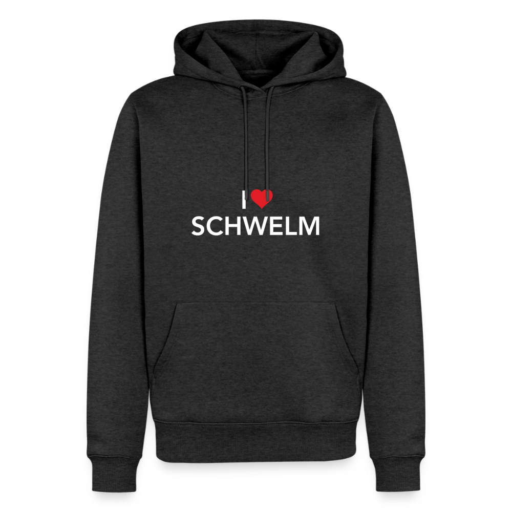 Hoodie I Love Schwelm - Anthrazit meliert