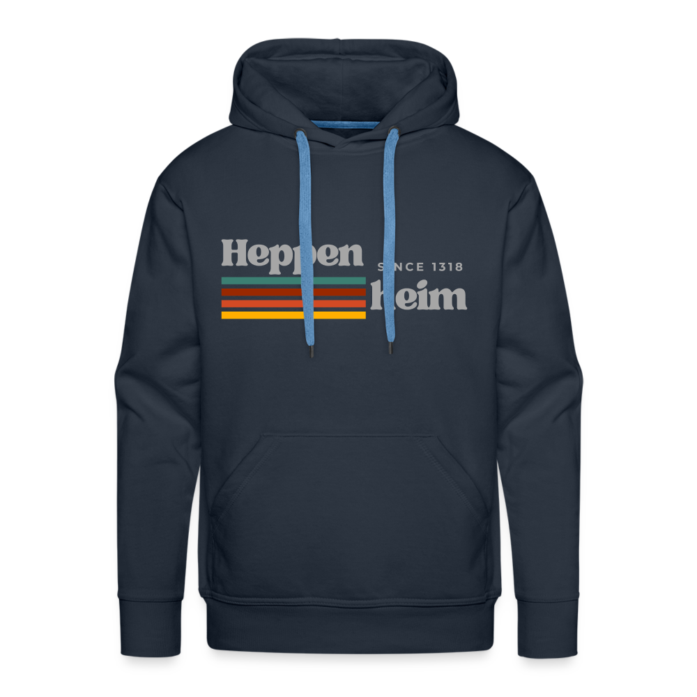 Hoodie Heppenheim "Retro" - Navy