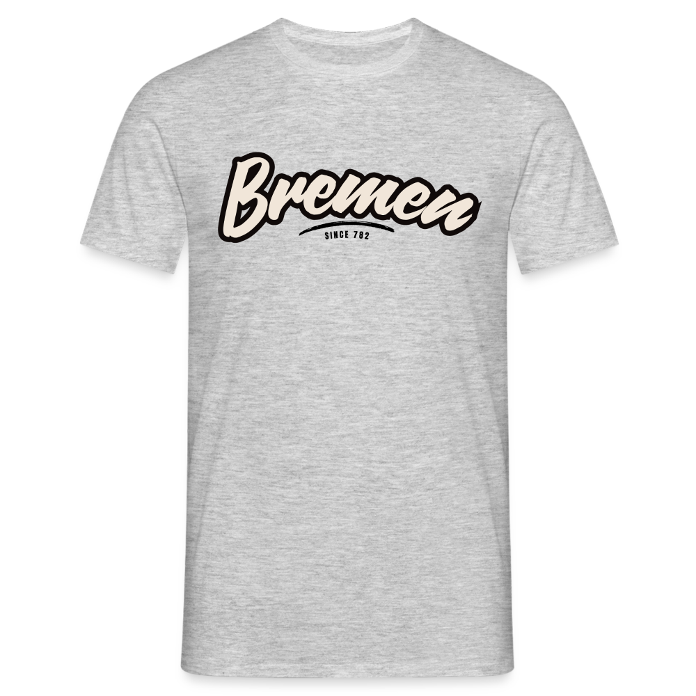 T-Shirt Bremen "Graffiti Tag" - Grau meliert