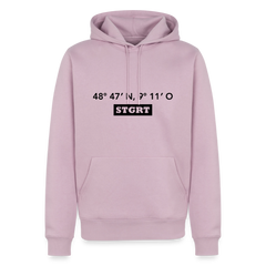 Hoodie Stuttgart "STGRT GPS" Dark Edition - Altrosa