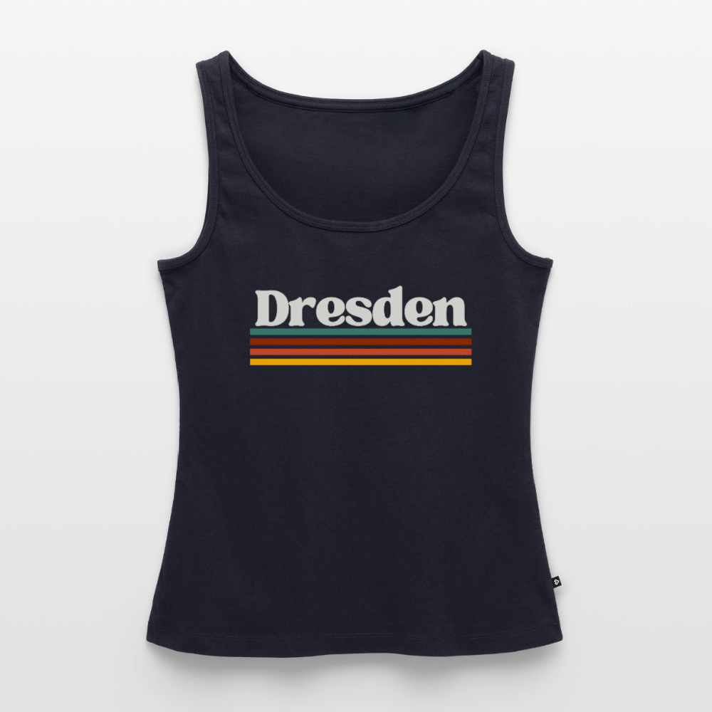 Tanktop Ladies Dresden "Retro" - Navy