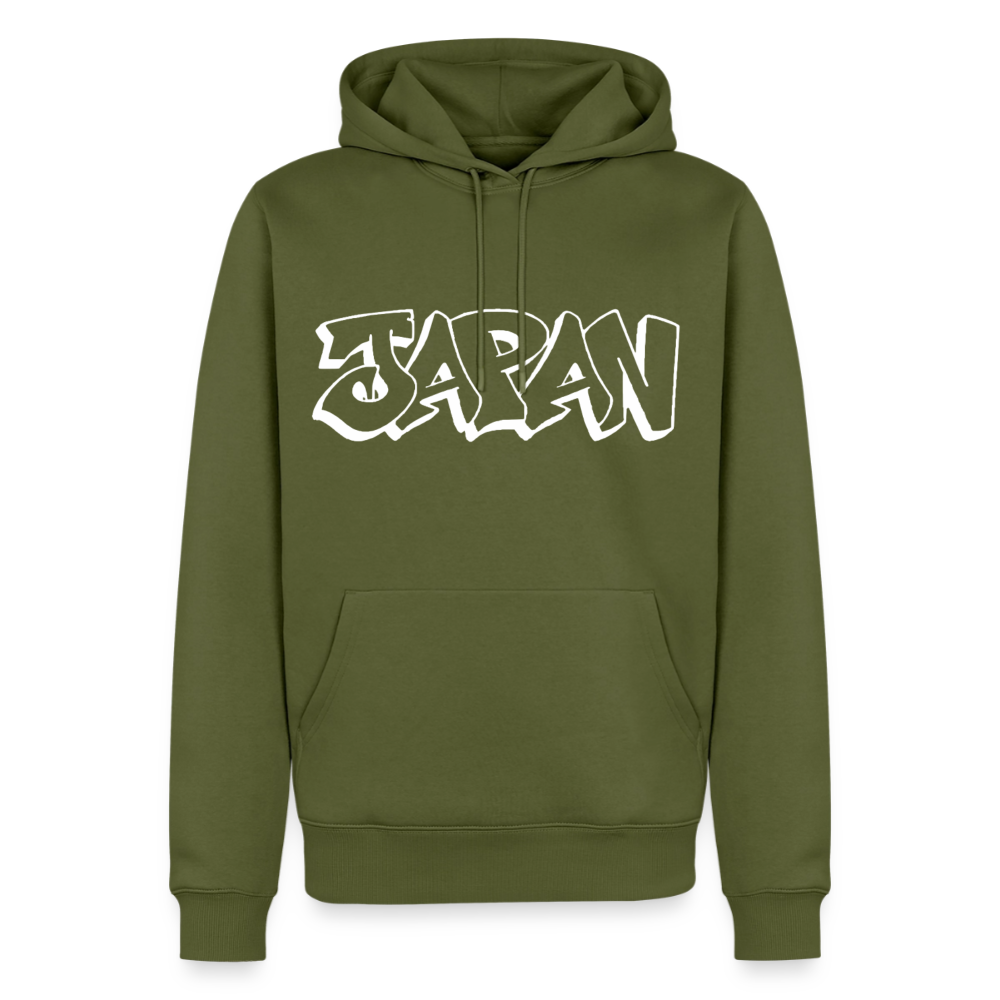 Hoodie Japan Graffiti "JP Bright Edition" - Khaki