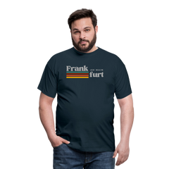 T-Shirt Frankfurt (Main) "Retro" - Navy
