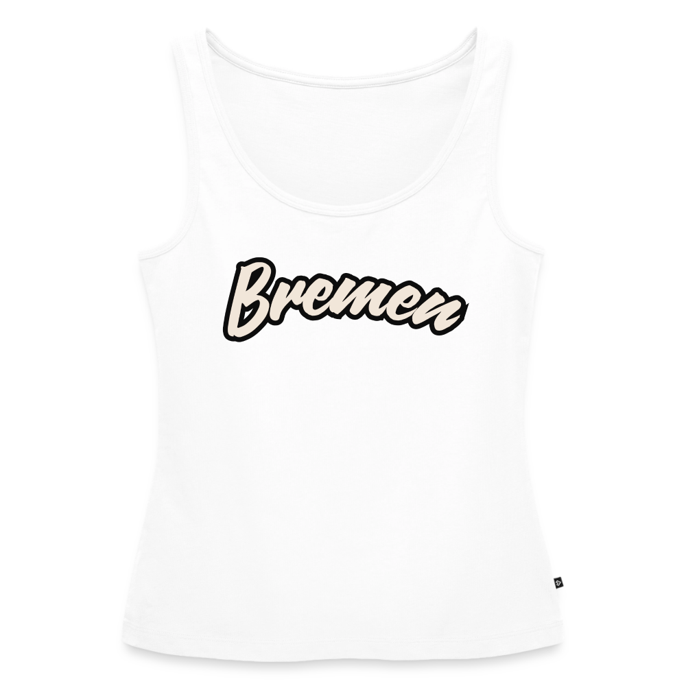 Tanktop Ladies Bremen "Graffiti Tag White" - Weiß
