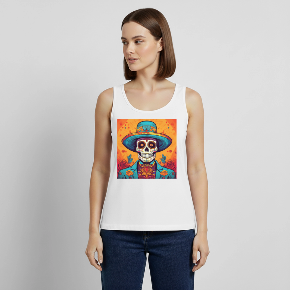 Tanktop Ladies Mexico "Hombre Muerto" - Weiß