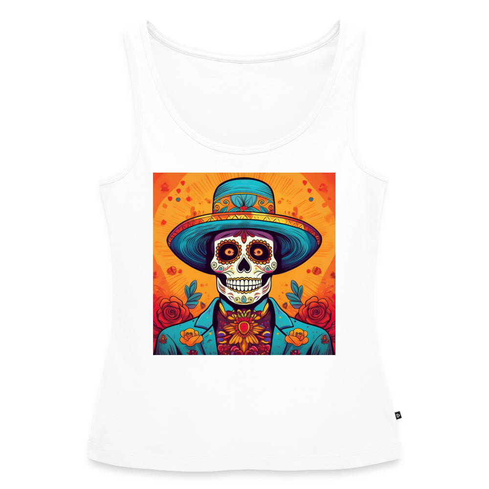 Tanktop Ladies Mexico "Hombre Muerto" - Weiß