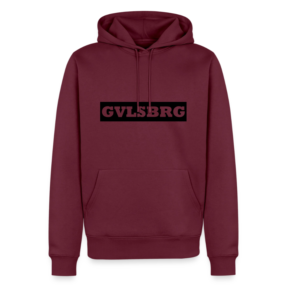 Hoodie Gevelsberg "GVLSBRG" Dark Edition - Burgunderrot
