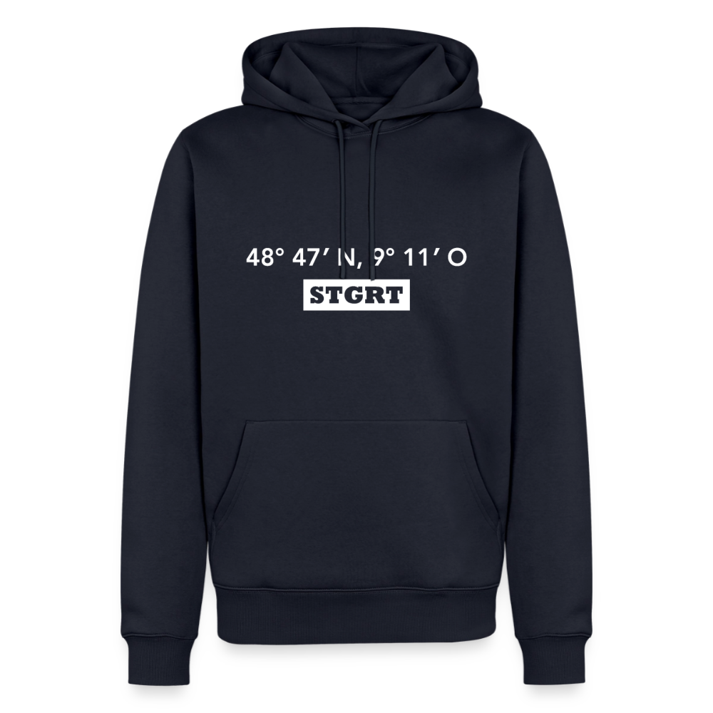 Hoodie Stuttgart "STGRT GPS" Bright Edition - Navy