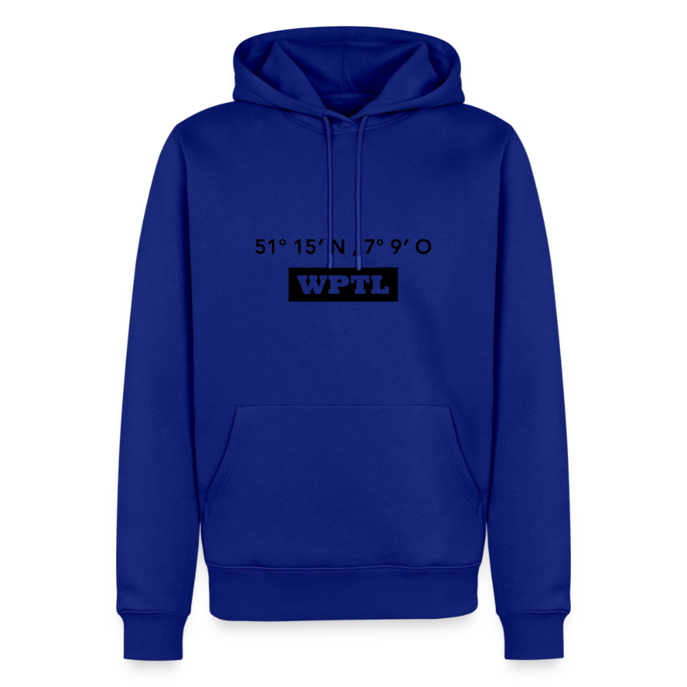 Hoodie WPTL "GPS" Dark Edition - Royalblau