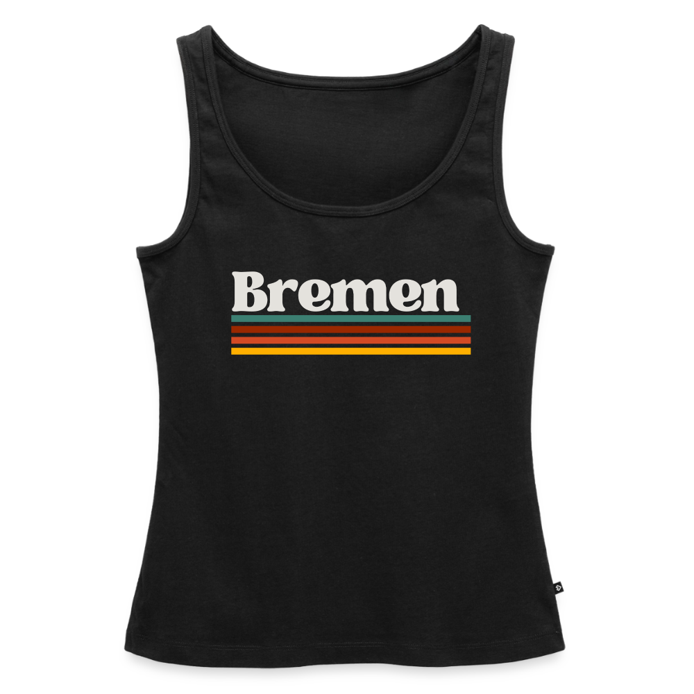 Tanktop Ladies Bremen "Retro" - Schwarz