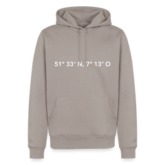 Hoodie Herne "GPS" Bright Edition - Taupe