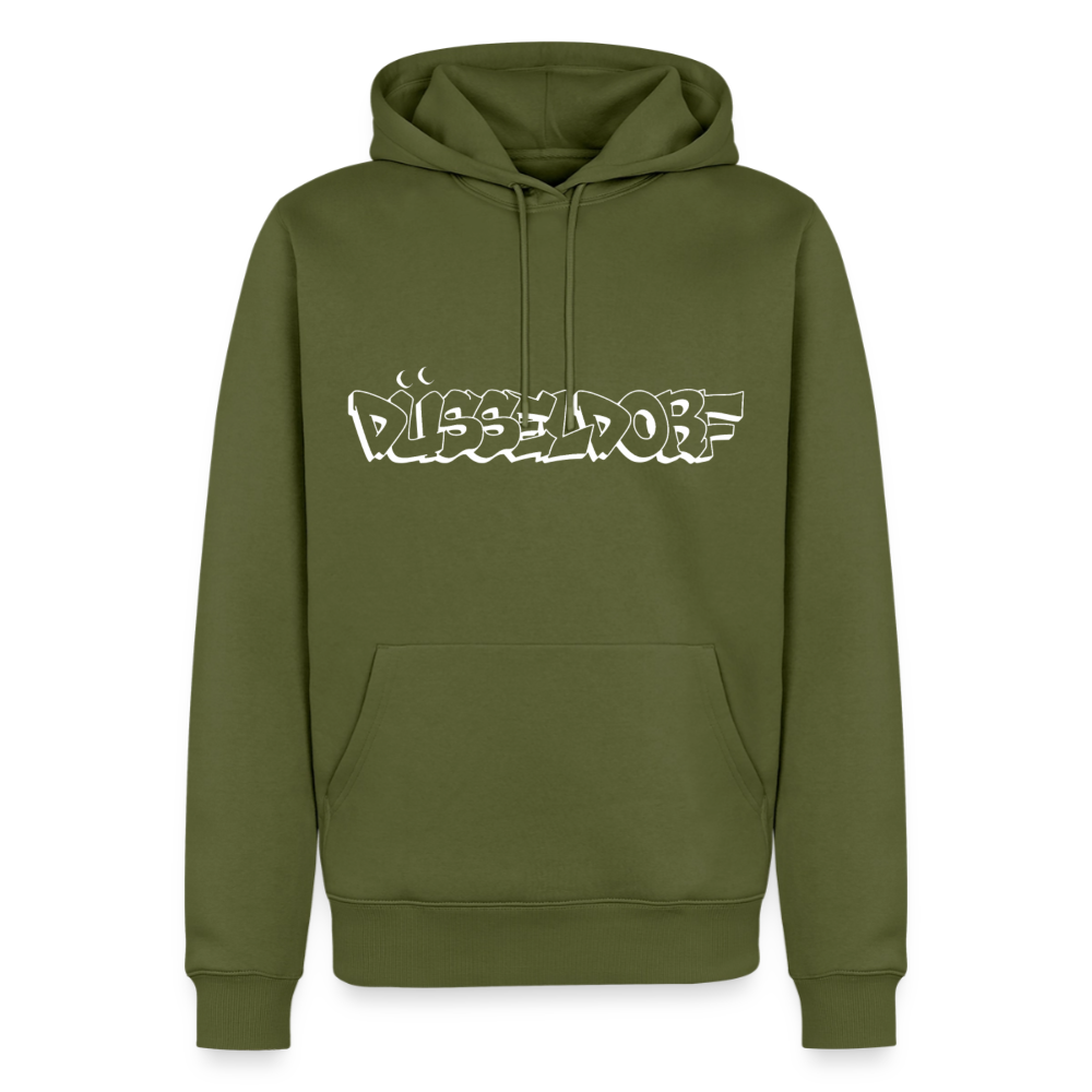 Hoodie Düsseldorf "Graffiti" Bright Edition - Khaki